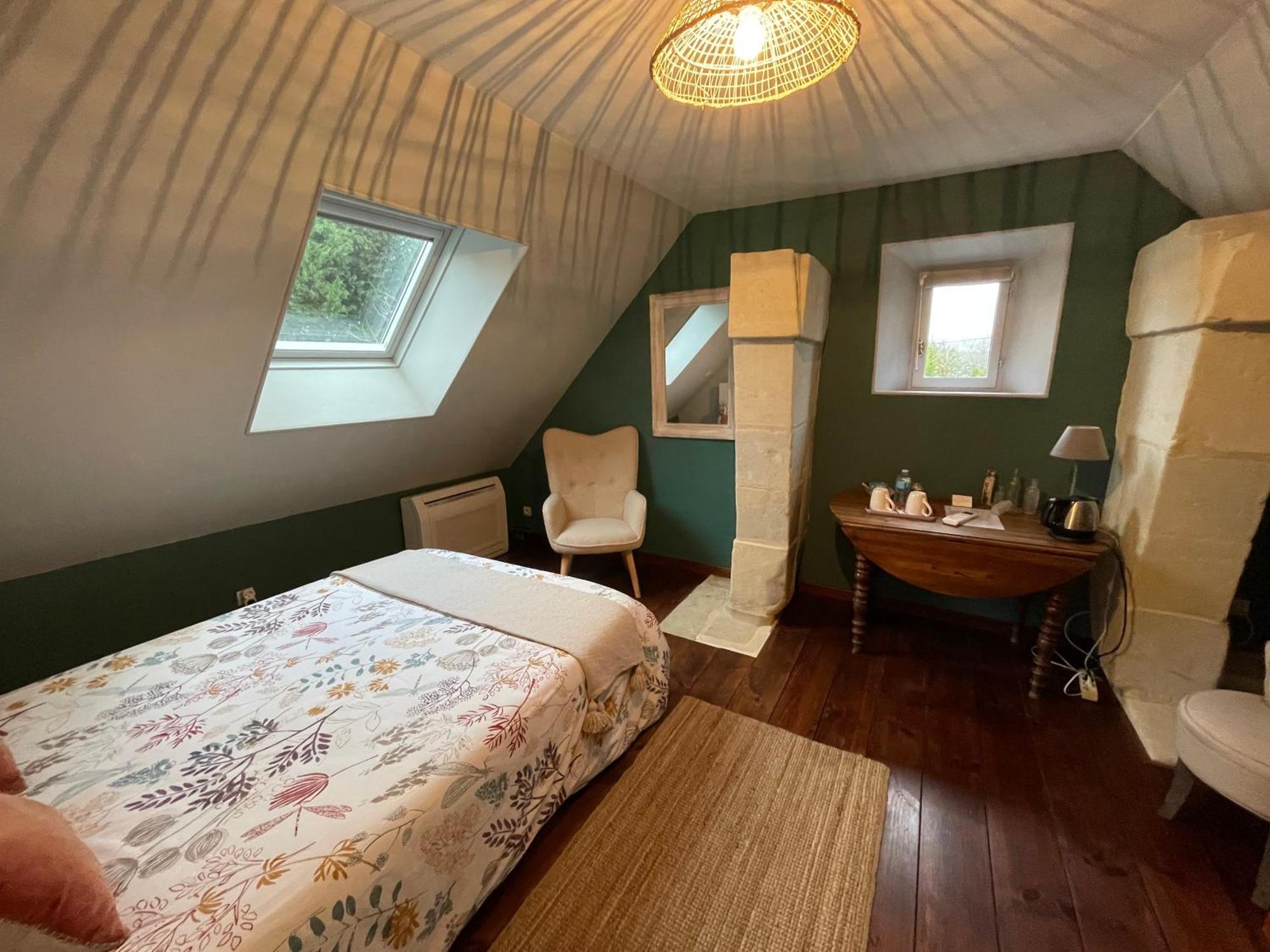 Chambres D Hotes Avec Piscine Et Spa La Foliere Saumur Villebernier 外观 照片