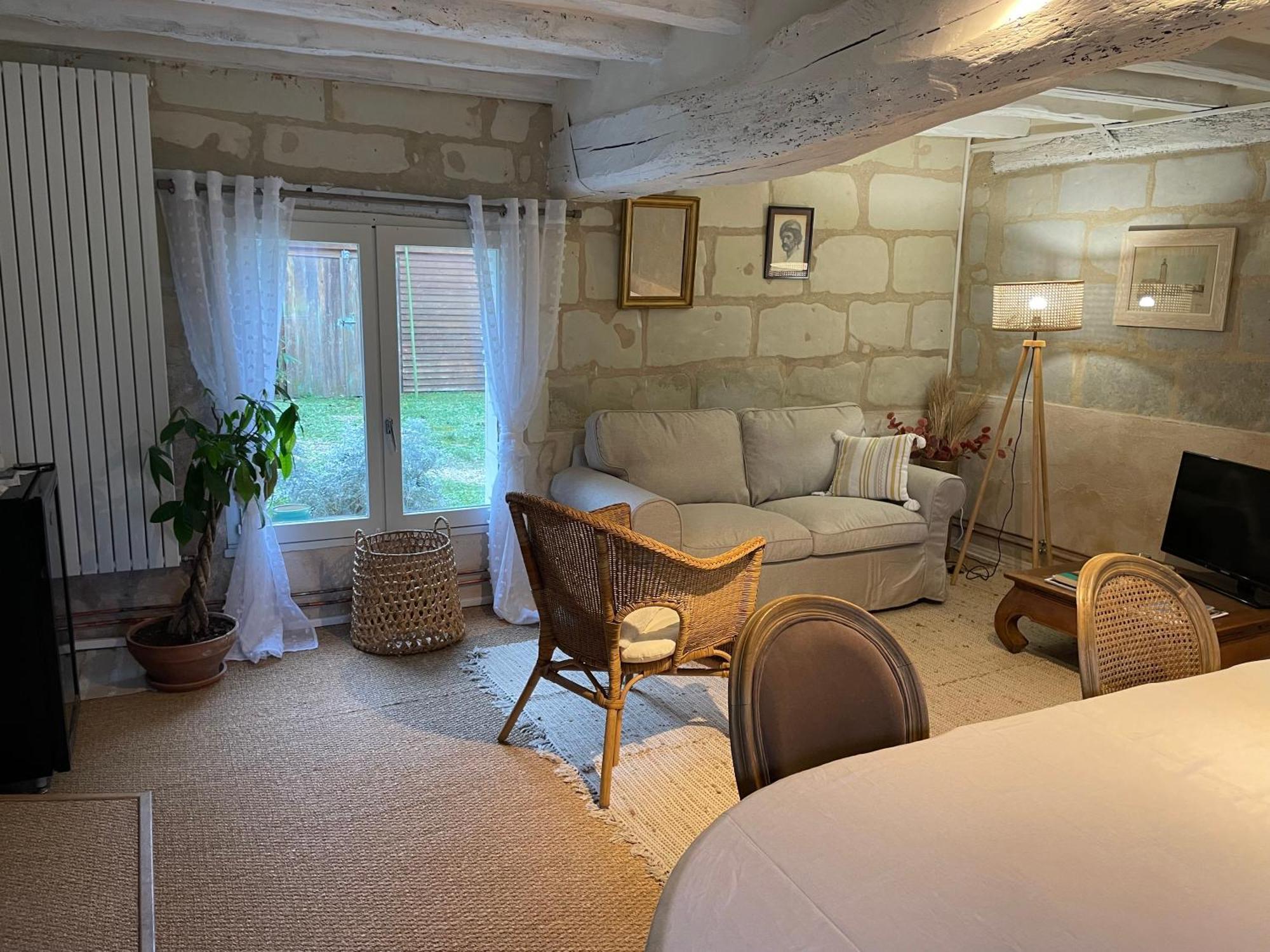 Chambres D Hotes Avec Piscine Et Spa La Foliere Saumur Villebernier 外观 照片