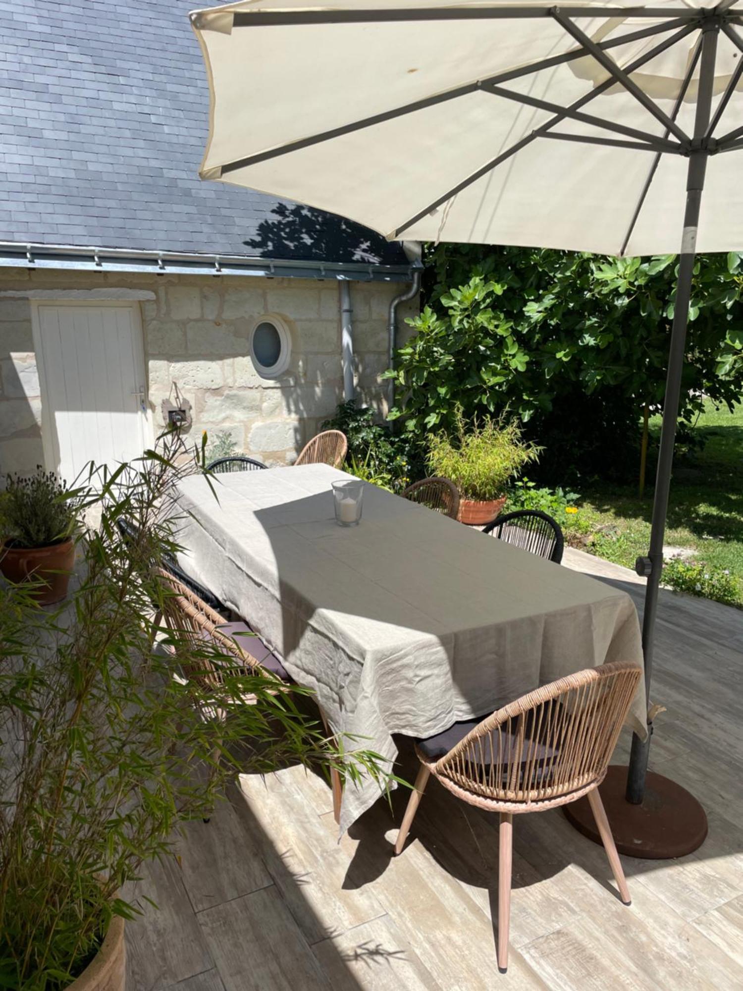 Chambres D Hotes Avec Piscine Et Spa La Foliere Saumur Villebernier 外观 照片