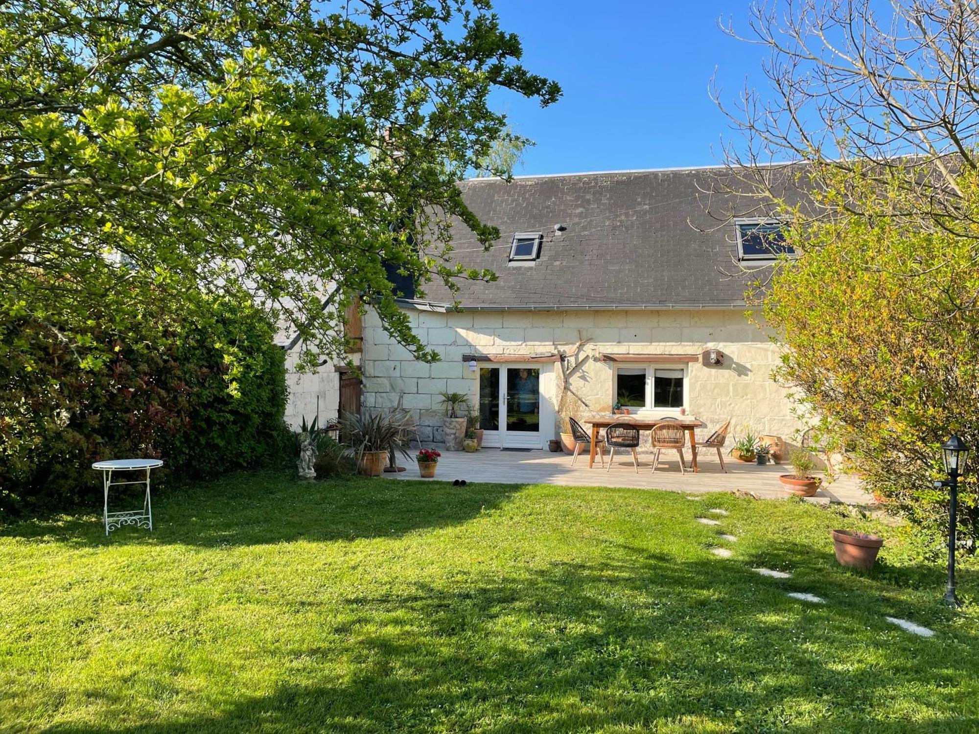 Chambres D Hotes Avec Piscine Et Spa La Foliere Saumur Villebernier 外观 照片